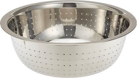 Raj Stainless Steel Colander RCF013, Rice Strainer Pasta Strainer Fruits & Vegetables Strainer - 36CM - Al Kabayel Discount CentreRaj Stainless Steel Colander RCF013, Rice Strainer Pasta Strainer Fruits & Vegetables Strainer - 36CMKitchen Utensils & GadgetsRAJAl Kabayel Discount Centre