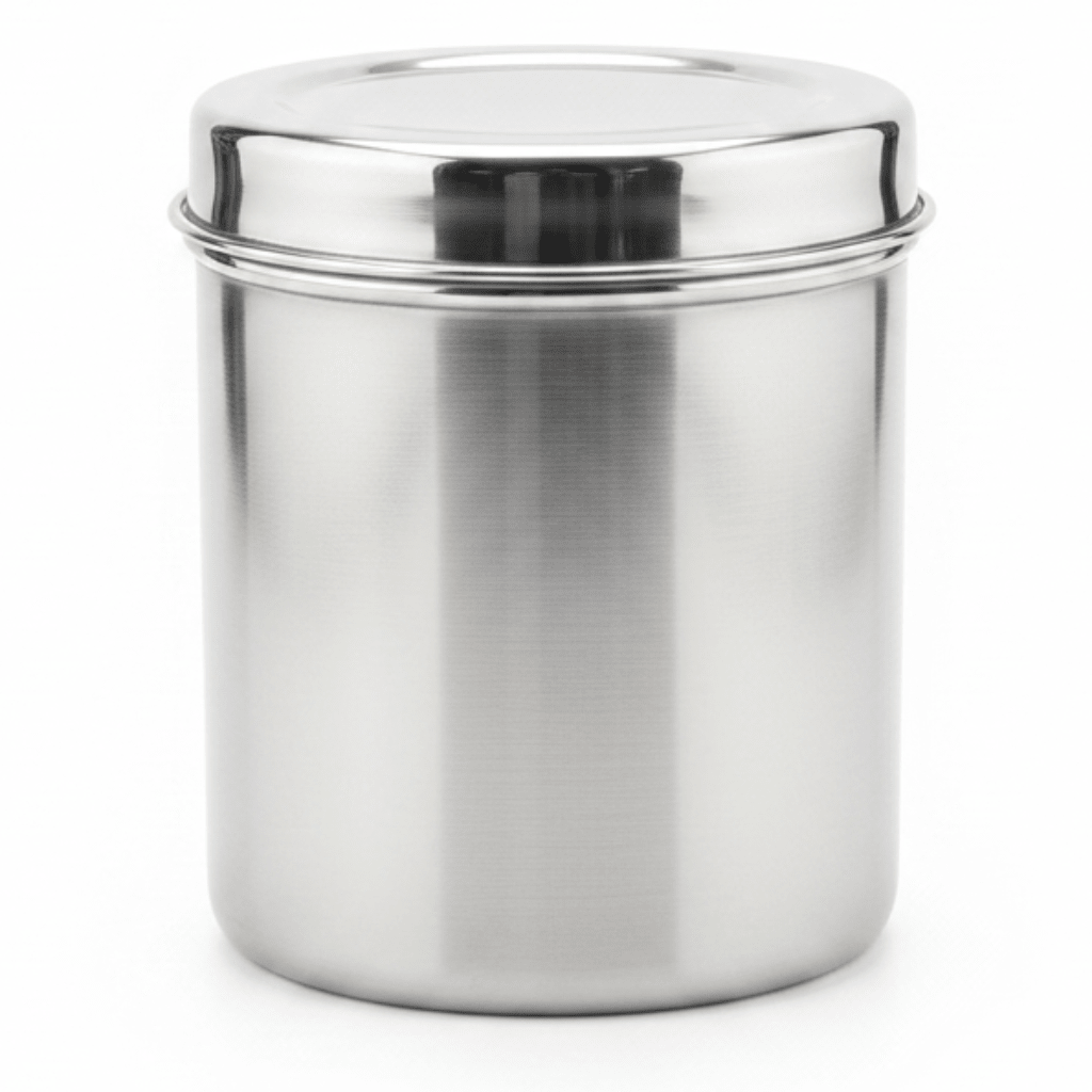 Raj Stainless Steel Dabba – 18×16 cm - Al Kabayel Discount CentreRaj Stainless Steel Dabba – 18×16 cmJars & Food SaversRAJAl Kabayel Discount Centre