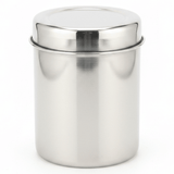 Raj Stainless Steel Dabba Container with Lid – 15×11 cm - Al Kabayel Discount CentreRaj Stainless Steel Dabba Container with Lid – 15×11 cmJars & Food SaversRAJAl Kabayel Discount Centre
