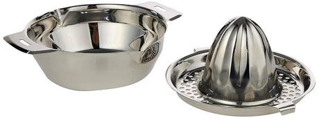 Raj Stainless Steel Lemon/Orange Juicer 13.5cm*10cm - RSLJ01 - Al Kabayel Discount CentreRaj Stainless Steel Lemon/Orange Juicer 13.5cm*10cm - RSLJ01Kitchen Utensils & GadgetsRAJAl Kabayel Discount Centre