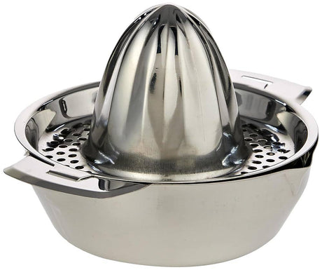 Raj Stainless Steel Lemon/Orange Juicer 13.5cm*10cm - RSLJ01 - Al Kabayel Discount CentreRaj Stainless Steel Lemon/Orange Juicer 13.5cm*10cm - RSLJ01Kitchen Utensils & GadgetsRAJAl Kabayel Discount Centre