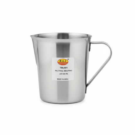 Raj Stainless Steel Measuring Jug - 500ml - Al Kabayel Discount CentreRaj Stainless Steel Measuring Jug - 500mlMeasuring Cups & SpoonsRAJAl Kabayel Discount Centre