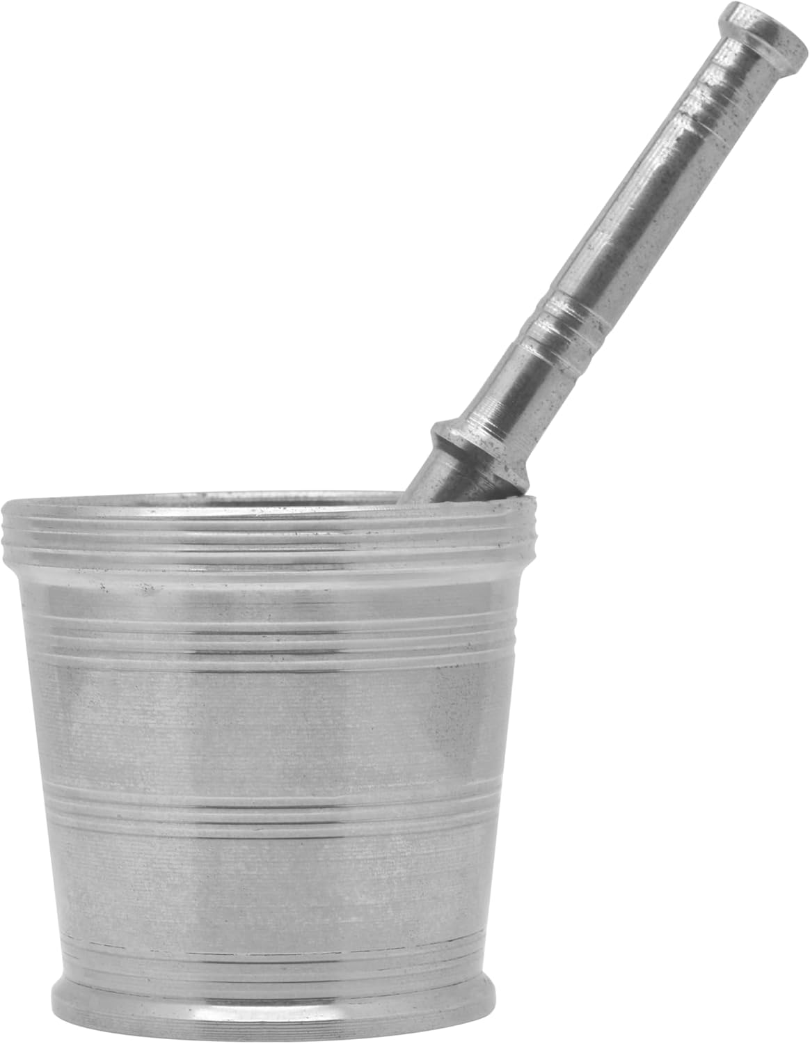Raj Stainless Steel Mortar SM0004, Garlic Crusher , Manual Spices Grinder Chutney Maker Ideal for Ginger Garlic, Herbs Grinder - 8.5CM(Large) - Al Kabayel Discount CentreRaj Stainless Steel Mortar SM0004, Garlic Crusher , Manual Spices Grinder Chutney Maker Ideal for Ginger Garlic, Herbs Grinder - 8.5CM(Large)Kitchen Utensils & GadgetsRAJAl Kabayel Discount Centre