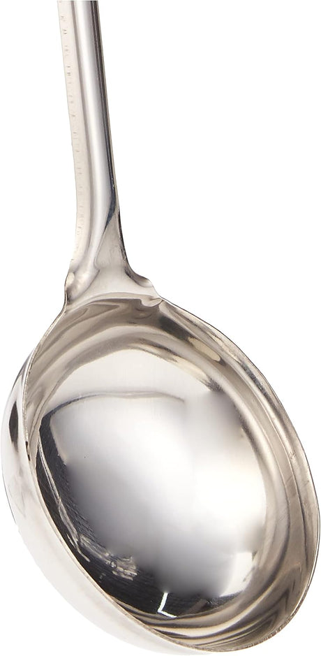 Raj Stainless Steel Queen Ladle 34.5 cm VQL001 – Heavy - Duty Cooking & Soup Serving Spoon - Al Kabayel Discount CentreRaj Stainless Steel Queen Ladle 34.5 cm VQL001 – Heavy - Duty Cooking & Soup Serving SpoonLadle SpoonRAJAl Kabayel Discount Centre