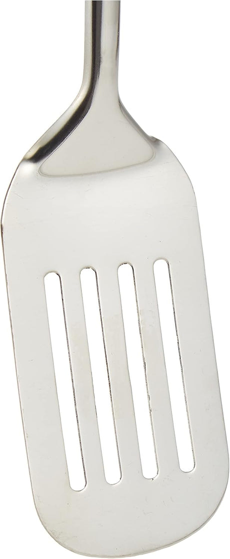 Raj Stainless Steel Queen Slotted Turner 36 cm VQST01 – Pancake & Omelette Flipper - Al Kabayel Discount CentreRaj Stainless Steel Queen Slotted Turner 36 cm VQST01 – Pancake & Omelette FlipperTurner SpatulaRAJAl Kabayel Discount Centre
