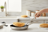 Raj Stainless Steel Queen Slotted Turner 36 cm VQST01 – Pancake & Omelette Flipper - Al Kabayel Discount CentreRaj Stainless Steel Queen Slotted Turner 36 cm VQST01 – Pancake & Omelette FlipperTurner SpatulaRAJAl Kabayel Discount Centre