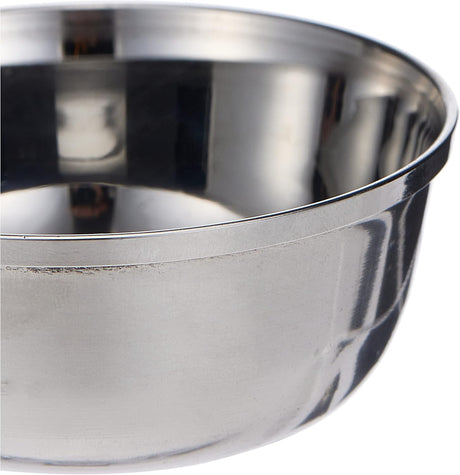 Raj Stainless Steel Round Bowl Silver MV0004 Curry Bowl Salad Bowl Side Bowl Dessert Bowl Width 7CM Height 3CM - Al Kabayel Discount CentreRaj Stainless Steel Round Bowl Silver MV0004 Curry Bowl Salad Bowl Side Bowl Dessert Bowl Width 7CM Height 3CMBowlsRAJAl Kabayel Discount Centre