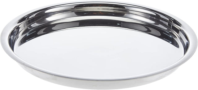 Raj Stainless Steel Round Dinner Plate Silver TP0011 Serveware Rice Plate - 25CM - Al Kabayel Discount CentreRaj Stainless Steel Round Dinner Plate Silver TP0011 Serveware Rice Plate - 25CMPlatesRAJAl Kabayel Discount Centre
