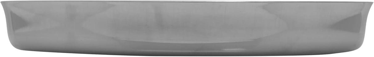Raj Stainless Steel Round Dinner Plate Silver TS0013 Serveware Rice Plate - 29CM - Al Kabayel Discount CentreRaj Stainless Steel Round Dinner Plate Silver TS0013 Serveware Rice Plate - 29CMPlatesRAJAl Kabayel Discount Centre