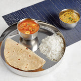 Raj Stainless Steel Round Dinner Plate Silver TS0013 Serveware Rice Plate - 29CM - Al Kabayel Discount CentreRaj Stainless Steel Round Dinner Plate Silver TS0013 Serveware Rice Plate - 29CMPlatesRAJAl Kabayel Discount Centre