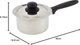 Raj Stainless Steel Saucepan with Lid, Silver GSSSP2, Tea Pan , Rice Pan , Sauce Pan , Milk Pan , Coffee Pan - 17.5CM - (Medium) - Al Kabayel Discount CentreRaj Stainless Steel Saucepan with Lid, Silver GSSSP2, Tea Pan , Rice Pan , Sauce Pan , Milk Pan , Coffee Pan - 17.5CM - (Medium)Frying Pans & SkilletsRAJAl Kabayel Discount Centre