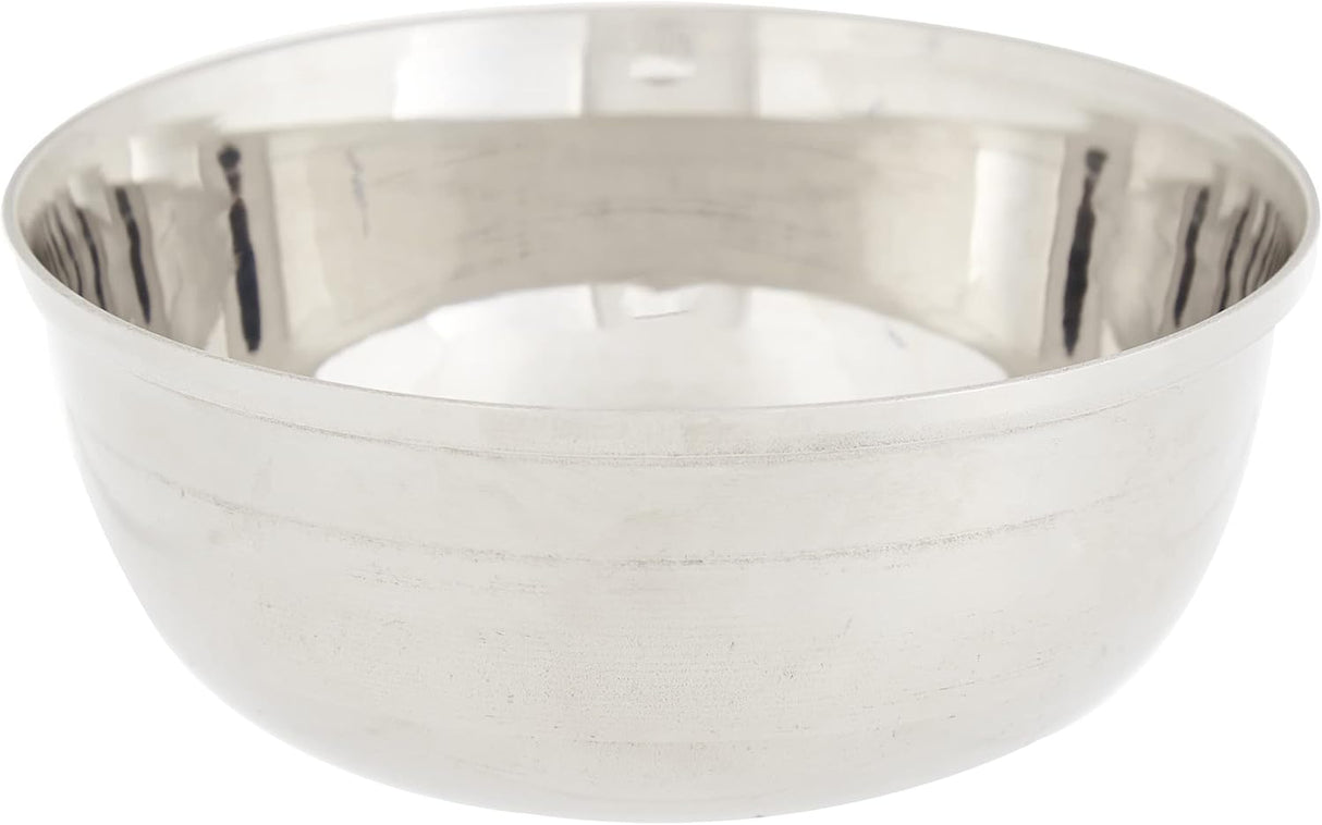 Raj Stainless Steel Serving Round Bowl MV05.5Curry Bowl Salad Bowl Side Bowl Dessert Bowl - 10CM - Al Kabayel Discount CentreRaj Stainless Steel Serving Round Bowl MV05.5Curry Bowl Salad Bowl Side Bowl Dessert Bowl - 10CMBowlsRAJAl Kabayel Discount Centre