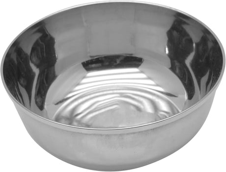 Raj Stainless Steel Serving Round Bowl MV06.5 Curry Bowl Salad Bowl Side Bowl Dessert Bowl - 12CM - Al Kabayel Discount CentreRaj Stainless Steel Serving Round Bowl MV06.5 Curry Bowl Salad Bowl Side Bowl Dessert Bowl - 12CMBowlsRAJAl Kabayel Discount Centre