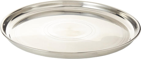 Raj Stainless Steel Silver Touch Thala Dinner Plate – 45 cm - Al Kabayel Discount CentreRaj Stainless Steel Silver Touch Thala Dinner Plate – 45 cmPlatesRAJAl Kabayel Discount Centre