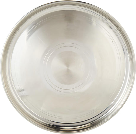 Raj Stainless Steel Silver Touch Thala Dinner Plate – 45 cm - Al Kabayel Discount CentreRaj Stainless Steel Silver Touch Thala Dinner Plate – 45 cmPlatesRAJAl Kabayel Discount Centre
