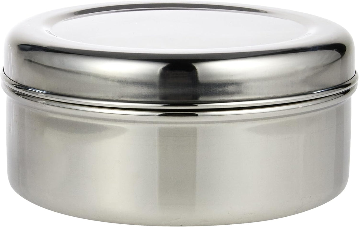 Raj Stainless Steel Storage Box 1PDD009 Nuts Bowl Food Container Serving Bowl Lunch Box - 14.5CM - Al Kabayel Discount CentreRaj Stainless Steel Storage Box 1PDD009 Nuts Bowl Food Container Serving Bowl Lunch Box - 14.5CMFood ContainersRAJAl Kabayel Discount Centre