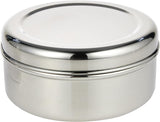 Raj Stainless Steel Storage Box 1PDD009 Nuts Bowl Food Container Serving Bowl Lunch Box - 14.5CM - Al Kabayel Discount CentreRaj Stainless Steel Storage Box 1PDD009 Nuts Bowl Food Container Serving Bowl Lunch Box - 14.5CMFood ContainersRAJAl Kabayel Discount Centre