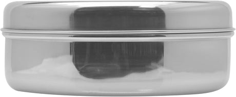 Raj Stainless Steel Storage Box PD0010 Nuts Bowl Food Container Serving Bowl Lunch Box - 17.5CM - Al Kabayel Discount CentreRaj Stainless Steel Storage Box PD0010 Nuts Bowl Food Container Serving Bowl Lunch Box - 17.5CMFood ContainersRAJAl Kabayel Discount Centre