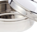 Raj Stainless Steel Storage Box PD0012 Nuts Bowl Food Container Serving Bowl Lunch Box - 20.5CM - Al Kabayel Discount CentreRaj Stainless Steel Storage Box PD0012 Nuts Bowl Food Container Serving Bowl Lunch Box - 20.5CMFood ContainersRAJAl Kabayel Discount Centre