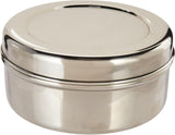 Raj Stainless Steel Storage Box PDD007 Nuts Bowl Food Container Serving Bowl Lunch Box - 11CM - Al Kabayel Discount CentreRaj Stainless Steel Storage Box PDD007 Nuts Bowl Food Container Serving Bowl Lunch Box - 11CMFood ContainersRAJAl Kabayel Discount Centre