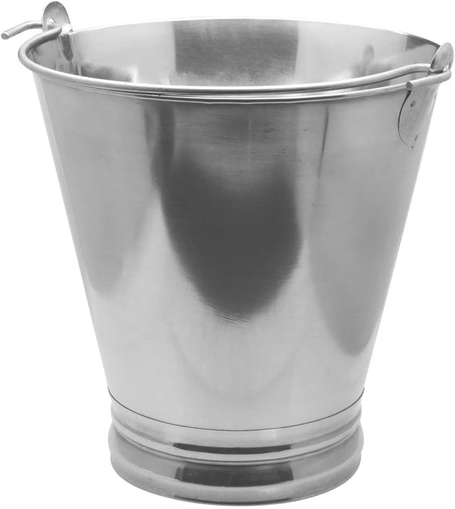 Raj Steel Bucket SB0000 Water Bucket Storage Container Bathroom Accessories - 3.5 Liter - Al Kabayel Discount CentreRaj Steel Bucket SB0000 Water Bucket Storage Container Bathroom Accessories - 3.5 LiterOrganizers & AccessoriesRAJAl Kabayel Discount Centre