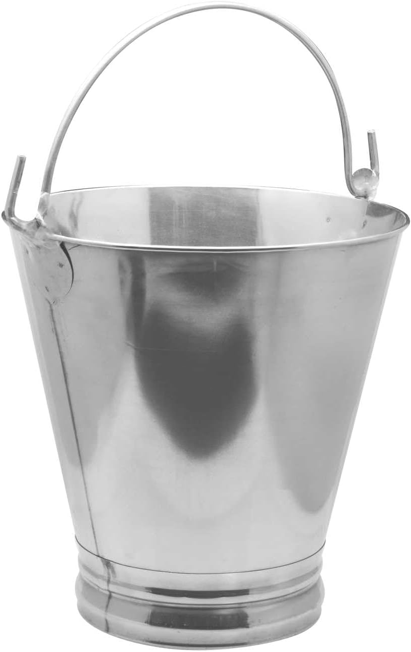 Raj Steel Bucket SB0001 Water Bucket Storage Container Bathroom Accessories - 5Liter - Al Kabayel Discount CentreRaj Steel Bucket SB0001 Water Bucket Storage Container Bathroom Accessories - 5LiterOrganizers & AccessoriesRAJAl Kabayel Discount Centre