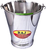 Raj Steel Bucket SB0004, Water Bucket Storage Container , Bathroom Accessories - 9Liter - Al Kabayel Discount CentreRaj Steel Bucket SB0004, Water Bucket Storage Container , Bathroom Accessories - 9LiterOrganizers & AccessoriesRAJAl Kabayel Discount Centre