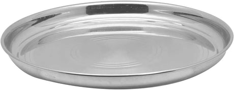 Raj Steel Dinner Plate 65cm – Silver | Stainless Steel Serving Thala | Rice Plate & Sharing Platter | RT0065 - Al Kabayel Discount CentreRaj Steel Dinner Plate 65cm – Silver | Stainless Steel Serving Thala | Rice Plate & Sharing Platter | RT0065PlatesRAJAl Kabayel Discount Centre