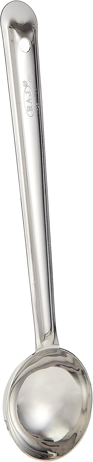 Raj Steel Flare Ladle 21.5 cm Silver FL0000 – Compact Curry, Soup & Serving Spoon - Al Kabayel Discount CentreRaj Steel Flare Ladle 21.5 cm Silver FL0000 – Compact Curry, Soup & Serving SpoonLadle SpoonRAJAl Kabayel Discount Centre