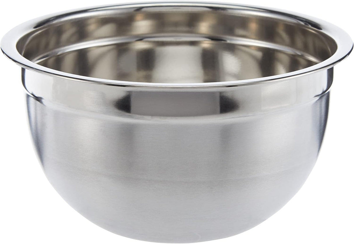 Raj Steel German Mixing Bowl | 18 cm | Stainless Steel | Silver | SGMB18 - Al Kabayel Discount CentreRaj Steel German Mixing Bowl | 18 cm | Stainless Steel | Silver | SGMB18BowlsRAJAl Kabayel Discount Centre