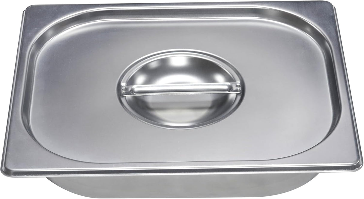 Raj Steel GN Pan, Silver CS5712 - Gastronorm Pan Catering Pan Food Warmer Pan Food Storage Container - 32.5cmX26.5cmX6.5cm - Al Kabayel Discount CentreRaj Steel GN Pan, Silver CS5712 - Gastronorm Pan Catering Pan Food Warmer Pan Food Storage Container - 32.5cmX26.5cmX6.5cmCookwareRAJAl Kabayel Discount Centre