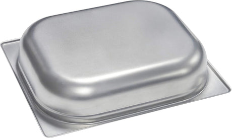 Raj Steel GN Pan, Silver CS5712 - Gastronorm Pan Catering Pan Food Warmer Pan Food Storage Container - 32.5cmX26.5cmX6.5cm - Al Kabayel Discount CentreRaj Steel GN Pan, Silver CS5712 - Gastronorm Pan Catering Pan Food Warmer Pan Food Storage Container - 32.5cmX26.5cmX6.5cmCookwareRAJAl Kabayel Discount Centre