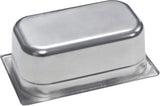 Raj Steel GN Pan Silver Gastronorm Pan Catering Pan Food Warmer Pan Food Storage Container - 26.5cmX16.2cmX10cm - Al Kabayel Discount CentreRaj Steel GN Pan Silver Gastronorm Pan Catering Pan Food Warmer Pan Food Storage Container - 26.5cmX16.2cmX10cmCookwareRAJAl Kabayel Discount Centre