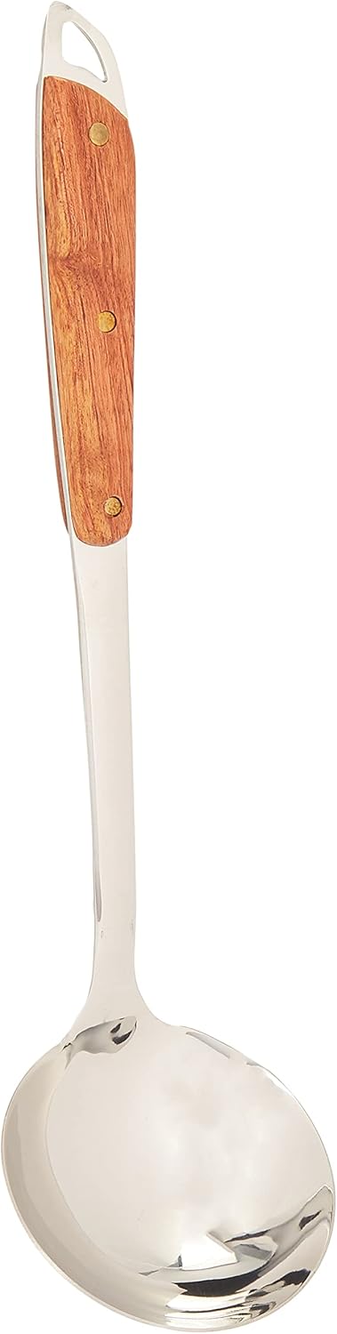 Raj Wooden Handle Ladle 35 cm RNW002 – Curry, Rice & Multi - Use Serving Spoon - Al Kabayel Discount CentreRaj Wooden Handle Ladle 35 cm RNW002 – Curry, Rice & Multi - Use Serving SpoonLadle SpoonRAJAl Kabayel Discount Centre