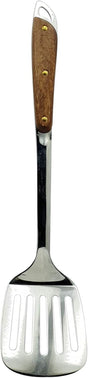 Raj Wooden Handle Slotted Turner 39 cm RW0004 – Chapati & Omelette Cooking Turner - Al Kabayel Discount CentreRaj Wooden Handle Slotted Turner 39 cm RW0004 – Chapati & Omelette Cooking TurnerTurner SpatulaRAJAl Kabayel Discount Centre