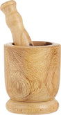 Raj Wooden Mortar And Pestle Set WMO002 Garlic Crusher Manual Spices Grinder Chutney Maker Ideal for Ginger Garlic Herbs Grinder - 10.5CM - Al Kabayel Discount CentreRaj Wooden Mortar And Pestle Set WMO002 Garlic Crusher Manual Spices Grinder Chutney Maker Ideal for Ginger Garlic Herbs Grinder - 10.5CMKitchen Utensils & GadgetsRAJAl Kabayel Discount Centre