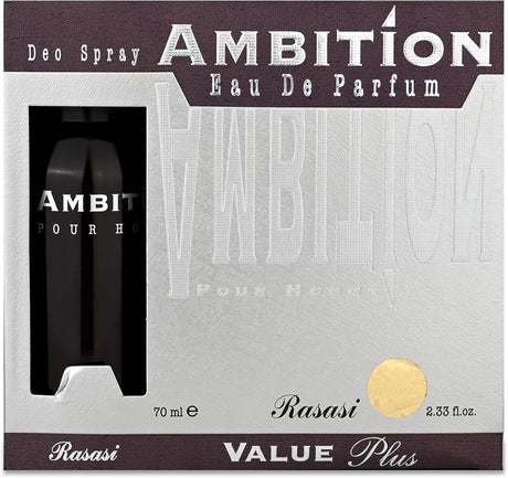 Rasasi Ambition Pour Homme EDP Deodorant - 70ML+150ML - Al Kabayel Discount CentreRasasi Ambition Pour Homme EDP Deodorant - 70ML+150MLPerfumesRASASIAl Kabayel Discount Centre