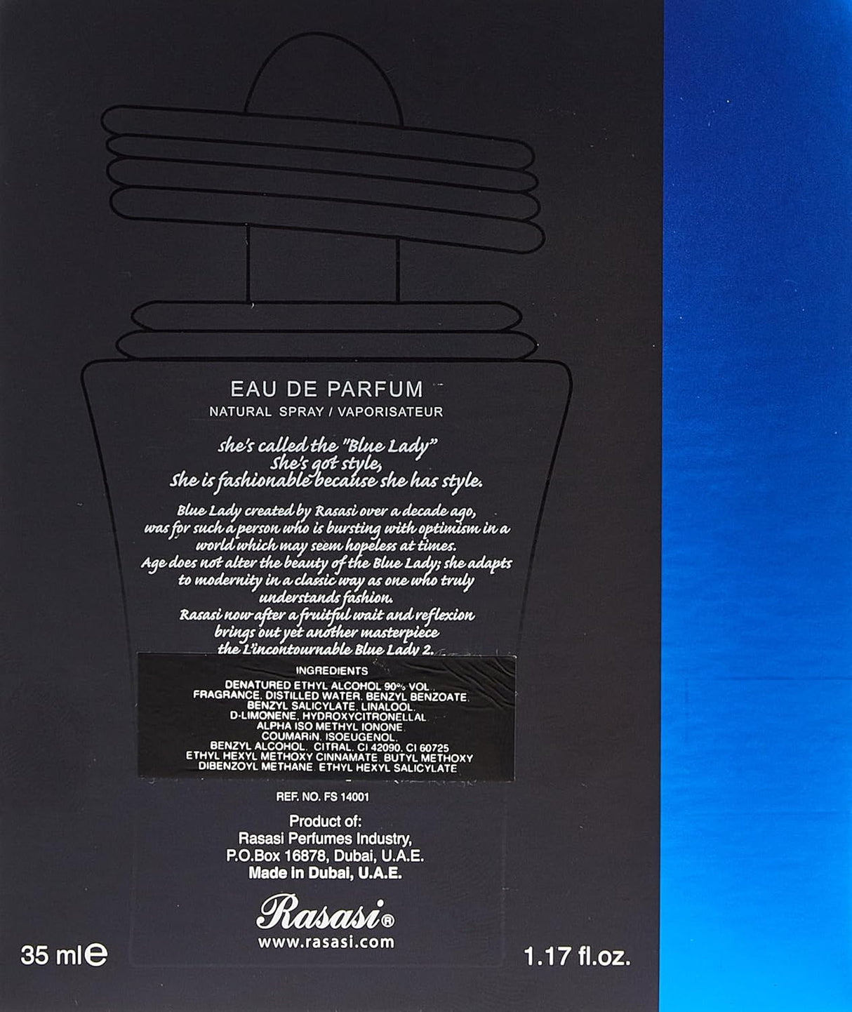 Rasasi Blue Lady 2 Perfume EDP for Women - 35ML - Al Kabayel Discount CentreRasasi Blue Lady 2 Perfume EDP for Women - 35MLPerfumesRASASIAl Kabayel Discount Centre