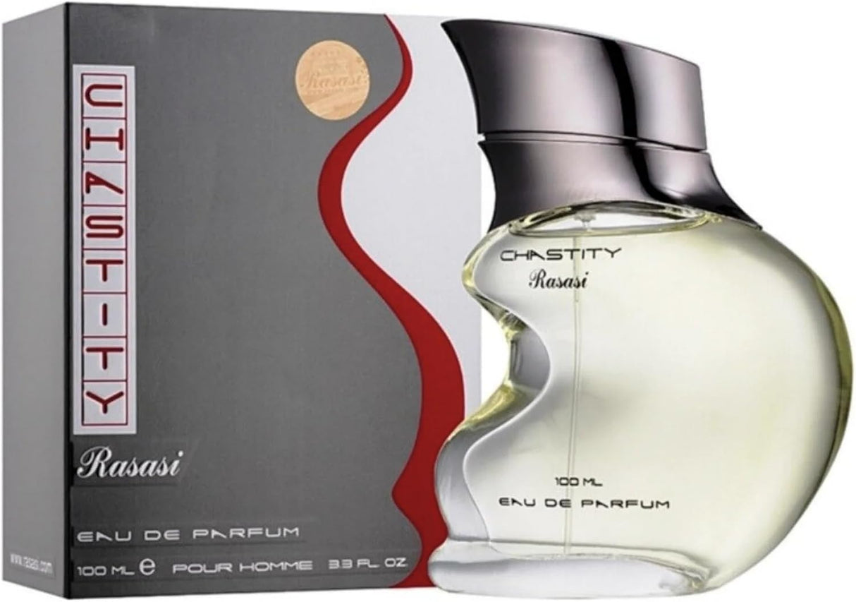 Rasasi Chastity Perfume EDP For Men - 100ML - Al Kabayel Discount CentreRasasi Chastity Perfume EDP For Men - 100MLPerfumesRASASIAl Kabayel Discount Centre