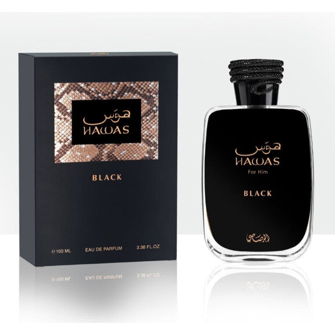 Rasasi Men's Hawas Black EDP Spray 100ml - Al Kabayel Discount CentreRasasi Men's Hawas Black EDP Spray 100mlPerfumesRASASIAl Kabayel Discount Centre