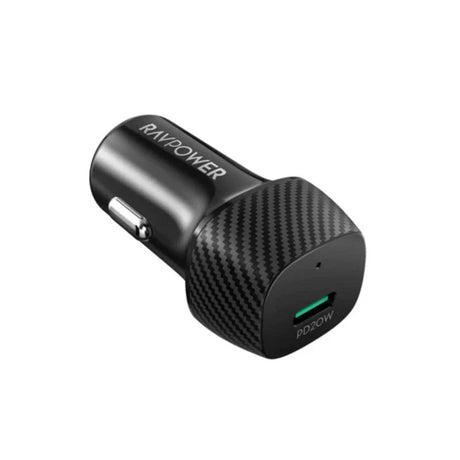 RAVPOWER PD Pioneer 20 Watt 1 - Port Car Charger - Black - Al Kabayel Discount CentreRAVPOWER PD Pioneer 20 Watt 1 - Port Car Charger - BlackCords & AdaptersRAVPOWERAl Kabayel Discount Centre