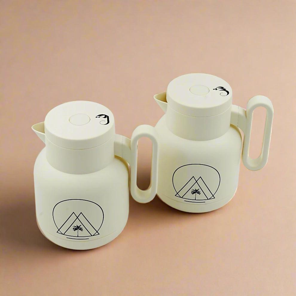 RAZ 2pcs Double - Wall Insulated Vaccum Flask 1 Liter, Beige, HA - 2503 - Al Kabayel Discount CentreRAZ 2pcs Double - Wall Insulated Vaccum Flask 1 Liter, Beige, HA - 2503ThermosRAZAl Kabayel Discount Centre