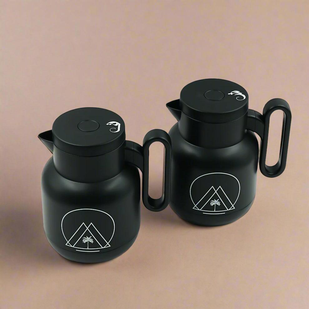 RAZ 2pcs Double - Wall Insulated Vaccum Flask 1 Liter, Black, HA - 2512 - Al Kabayel Discount CentreRAZ 2pcs Double - Wall Insulated Vaccum Flask 1 Liter, Black, HA - 2512ThermosRAZAl Kabayel Discount Centre