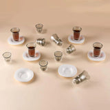 RAZ Floral 18pcs Tea Set Grey(6pc Cava Cup 90ml, 6pcs Cup 130ml, 6pcs Saucer) - Al Kabayel Discount CentreRAZ Floral 18pcs Tea Set Grey(6pc Cava Cup 90ml, 6pcs Cup 130ml, 6pcs Saucer)Tea SetsRAZAl Kabayel Discount Centre