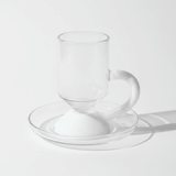 RAZ Levita 18-Piece Tea & Coffee Glass Set | Floating Handle | 6 Large Cups, 6 Small Cups & 6 Saucers | White - Al Kabayel Discount CentreRAZ Levita 18-Piece Tea & Coffee Glass Set | Floating Handle | 6 Large Cups, 6 Small Cups & 6 Saucers | WhiteTea SetsRAZAl Kabayel Discount Centre