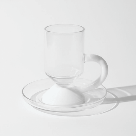 RAZ Levita 18-Piece Tea & Coffee Glass Set | Floating Handle | 6 Large Cups, 6 Small Cups & 6 Saucers | White - Al Kabayel Discount CentreRAZ Levita 18-Piece Tea & Coffee Glass Set | Floating Handle | 6 Large Cups, 6 Small Cups & 6 Saucers | WhiteTea SetsRAZAl Kabayel Discount Centre