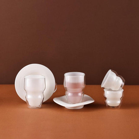 RAZ Modernist 18pcs Tea Set White(6pc Cava Cup 90ml, 6pcs Cup 130ml, 6pcs Saucer) - Al Kabayel Discount CentreRAZ Modernist 18pcs Tea Set White(6pc Cava Cup 90ml, 6pcs Cup 130ml, 6pcs Saucer)Tea SetsRAZAl Kabayel Discount Centre