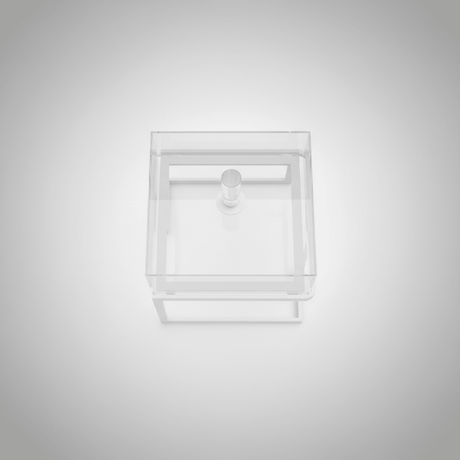 RAZ Premium Clear Acrylic Square Dessert Display Box with Transparent Lid and White Metal Stand for Cake & Pastry Presentation – 21.5×21.5×21 cm - Al Kabayel Discount CentreRAZ Premium Clear Acrylic Square Dessert Display Box with Transparent Lid and White Metal Stand for Cake & Pastry Presentation – 21.5×21.5×21 cmServing TraysRAZAl Kabayel Discount Centre