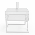 RAZ Premium Clear Acrylic Square Dessert Display Box with Transparent Lid and White Metal Stand for Cake & Pastry Presentation – 21.5×21.5×21 cm - Al Kabayel Discount CentreRAZ Premium Clear Acrylic Square Dessert Display Box with Transparent Lid and White Metal Stand for Cake & Pastry Presentation – 21.5×21.5×21 cmServing TraysRAZAl Kabayel Discount Centre