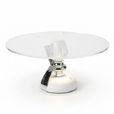 RAZ Premium Illuminated Acrylic Cake Stand with Metal Pedestal Base – LED Light Display for Cakes & Desserts 35×20 cm - Al Kabayel Discount CentreRAZ Premium Illuminated Acrylic Cake Stand with Metal Pedestal Base – LED Light Display for Cakes & Desserts 35×20 cmServing TraysRAZAl Kabayel Discount Centre